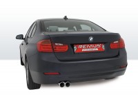 Exhaust Remus BMW 320i F30/F31 Rear Muffler - AD0164V+086112 0504